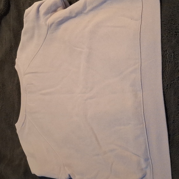 Calvin Klein Light Purple Logo Crewneck Sweatshirt - Picture 6 of 7